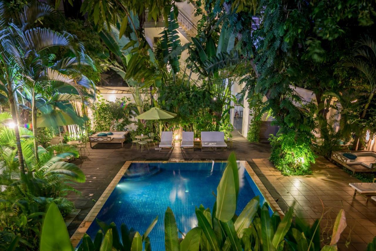 Villa Langka Hotel & Restaurant Phnom Penh Bagian luar foto