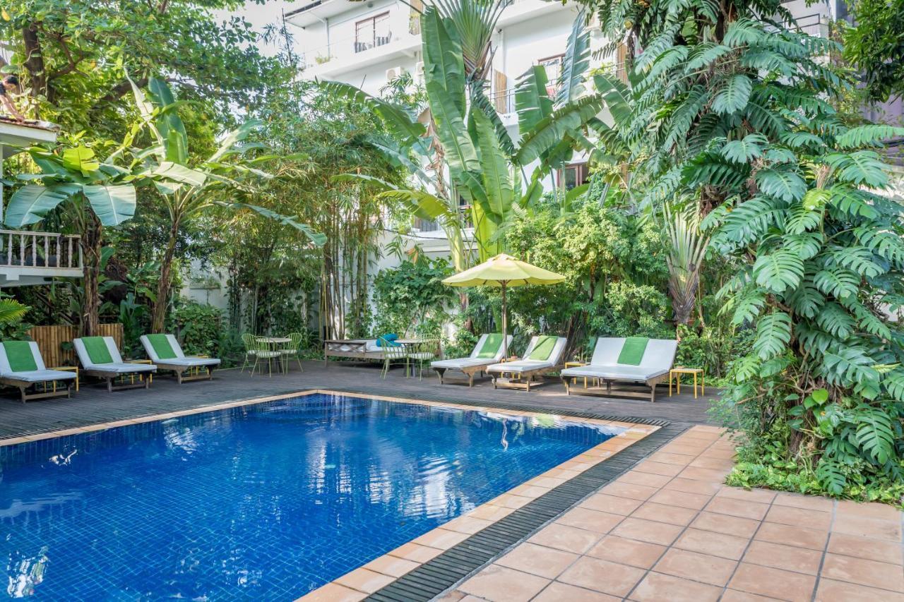 Villa Langka Hotel & Restaurant Phnom Penh Bagian luar foto
